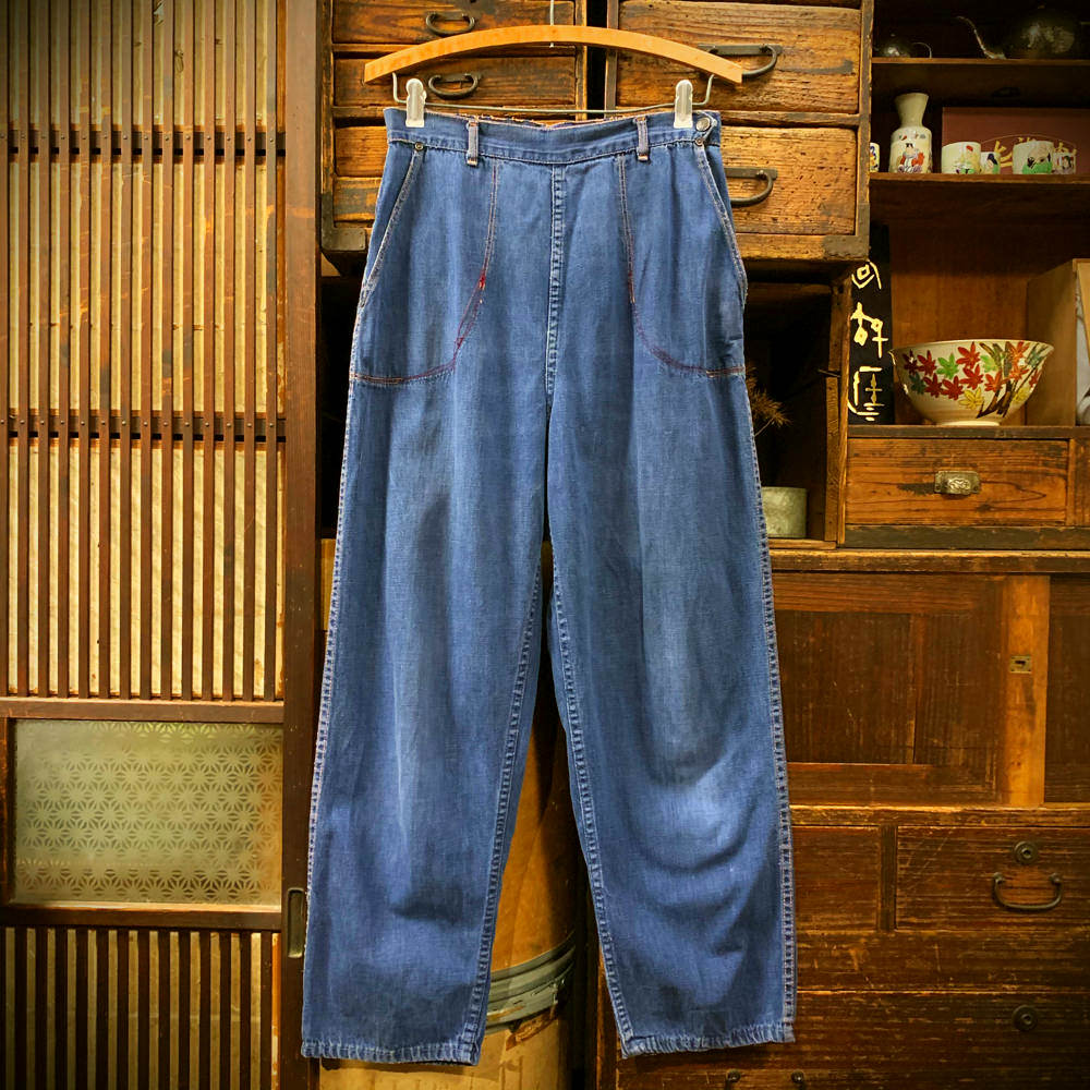 ヴィンテージ ランチパンツ【1970's】【Unknown Brand】Vintage Ranch Pants