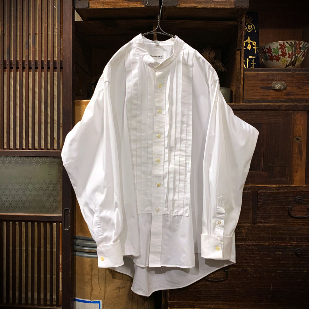ヴィンテージ ピンタック ドレスシャツ【1980's】【fumagalli's】Vintage Pin-Tuck Dress Shirts
